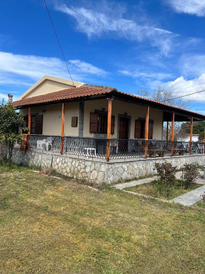 Valsamo Luxury Cottage Chaidefto Bagian luar foto